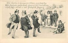 Postcard C-1905 Dickens Pickwick Papers Artist Impression 22-11927 picture