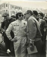 Formula One 1 Jackie Stewart World Champion Racing Driver Vintage Oversize Photo picture
