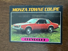1976 Topps Autos of 1977 Chevrolet  Monza Towne Coupe #21 picture