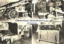 Althammer, Inside The Old Hammer Mill, Olbernhau-Grünthal, Germany Postcard picture