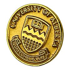 Vintage University of Alberta Lapel Hat Pin Edmonton Canada College Alumni Gift picture
