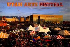 Salt Lake City, UT Utah  OUTDOOR ARTS FESTIVAL  Delta Center  4X6 Postcard picture