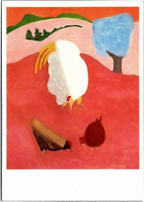 Postcard Art Avery, Milton - White Rooster picture