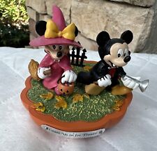 Disney Hawthorne Village Mickey  Spooktacular Halloween Figurine Minnie picture