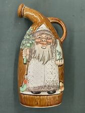 Schafer & Vater German Porcelain Flask Santa Clause With Cap picture