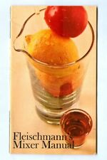 Vintage 1960s FLEISCHMANN's Mixer's Manual Cocktail Recipes Booklet picture