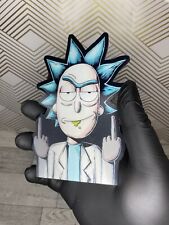 Rick and Morty Rick Sanchez 3D Lenticular Motion Car Sticker Decal Peeker picture