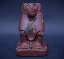 UNIQUE Ancient Pharaonic Antique Statue For Baboon The God Of Wisdom Ancient Bc picture