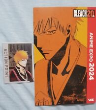 BLEACH Anime Expo AX 2024 UNION Arena Card Patch and Flyer picture