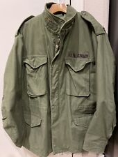 VTG 1979 Coat Cold Weather Field Jacket Green Large Regular picture
