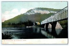 c1905's Mt. Sugarloaf Bridge Scene South Deerfield MA Unposted Vintage Postcard picture