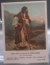 God Gives Jacob A New Name - 1907 Little Bible Lesson Pictures (Good) picture