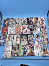 27 Manga Book Mixed Lot English - Death Note Code Geass, Soul Eater, Black Cat picture
