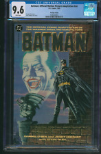 Batman: Official Motion Picture Adaptation CGC 9.6 Prestige DC Comics 1989 picture