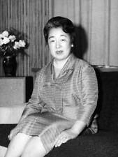 Empress Nagako Poses For Photographs Ahead Of Her 61St Birthday 1964 Old Photo picture
