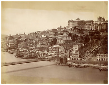 Portugal, Porto, Vintage Print Overview, Albumin Print 21x27 Circ picture