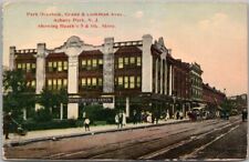 c1910s ASBURY PARK, New Jersey Postcard Park Overlook Building /Heath's 5 & Dime picture