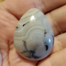 Dendritic Crystal Teardrop Pendant Cabochon 1.34in x 1.04in x .58in 16g picture