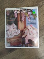 Daisy Kingdom Nina’s Bunny Cut & Sew Kit For Bunny & Outfit’s New Sealed NOS picture
