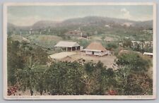 Transportation~Air View Coffee Planters Home~Vintage Postcard picture