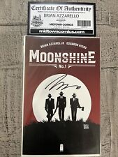 Moonshine #1 Signed By Brian Azzarello w/COA (Image Comics, May 2017) picture