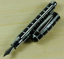 Fuliwen Resin Fountain Pen Fine Nib Size , Black and White Line picture