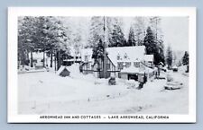 1950'S. LAKE ARROWHEAD, CALIF. ARROWHEAD INN & COTTAGES. POSTCARD SS29 picture