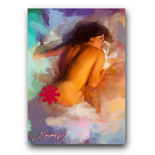Candy Loving #18 Art Card Limited 40/50 Edward Vela Signed (Censored) picture