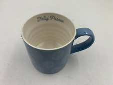 Threshold Ceramic 18oz Feliz Pascua Blue Coffee Mug CC02B15001 picture