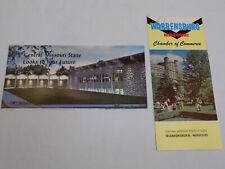 Central Missouri State College Warrensburg Vintage Brochure LOT Chamber Commerce picture
