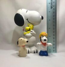 Vintage Snoopy Peanuts 3pcs Toy Lot picture