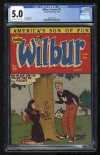 Wilbur Comics #19 CGC VG/FN 5.0 Off White to White Archie 1948 picture