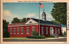 New York Postcard: The United States Post Office In Baldwinsville, NY picture