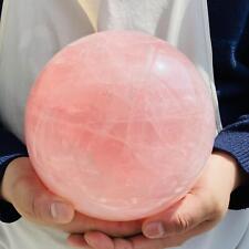 Natural Pink Rose Quartz Sphere Crystal Ball Reiki Healing 5660g picture