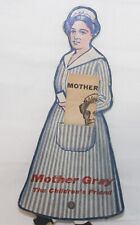 VTG MOTHER GRAY'S SWEET POWDERS WALKING DOLL METAMORPHIC TRADE CARD W/ INSERT picture
