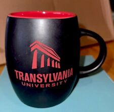 Large Black And Red Ceramic Transylvania University Coffee Mug ￼ picture