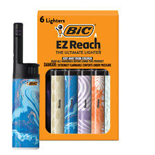 BIC EZ Reach Lighter, Home Décor Design, 6 Pack (Assortment of Designs May Vary) picture