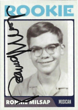 RONNIE MILSAP Country Music SIGNED AUTOGRAPH Custom Card COUNTRY MUSIC HOF 2 picture