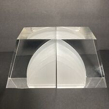 Lucite Bookends Arch Arches Vintage picture