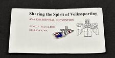 Vintage 2001 Bellevue, WA Volkssport AVA IVV Convention Pin Brand New picture