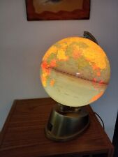 Vintage WORLD Globe; Switch From Stationary To Turning 360 Degrees  picture