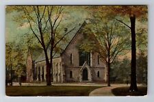 Meadville PA-Pennsylvania, ME Church, Religion, Vintage Souvenir Postcard picture