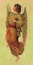 C.1910s Easter. Guardian Angel. Hand Colored. Eastertide. Zola Boyer. Vintage. picture