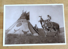 Painted Tipi (Teepee)  # Postcard , Unposted , Native American picture
