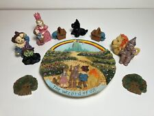 Vintage 1997 Popular Imports Wizard of Oz  Sculpted Miniature Tea Set with ToTo picture