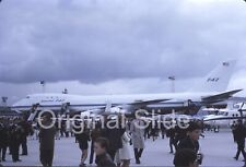 Boeing 747-100 Kodachrome 35mm Slide Photo Paris Air Show 1969 (#230) picture