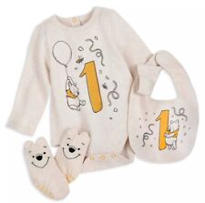 Winnie the Pooh First Birthday Layette Set - SIze: 12-18 Months picture