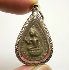 NANGKWAK LP IM BLESSED 1937 LADY CALL MONEY LUCKY YANT THAI REAL AMULET PENDANT picture