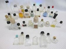 VINTAGE LOT OF 37 COLLECTIBLE MINATURE PERFUME BOTTLES TABU LILY OF THE VALLEY  picture