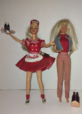 Vintage Set of Two Coca-Cola Barbies picture